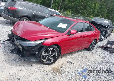 2023 Hyundai Elantra Limited from USA, damaged, VIN KMHLP4AG3PU484983